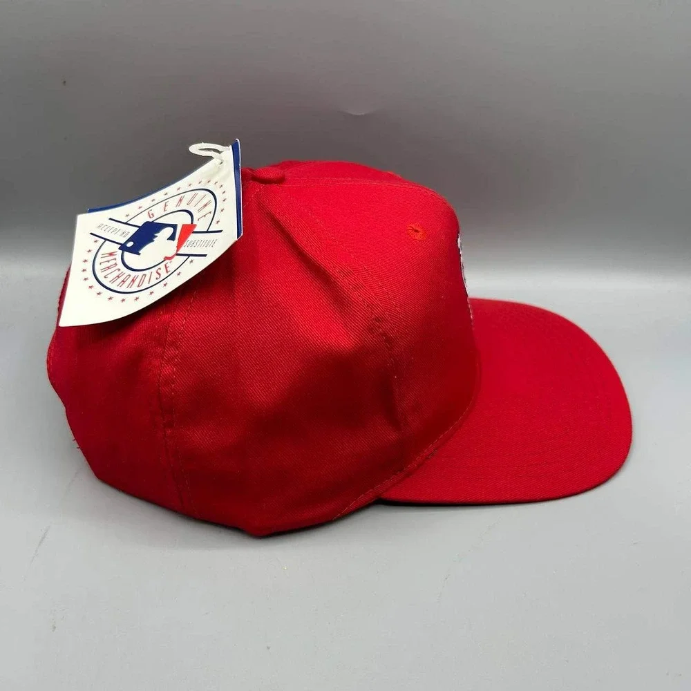 Vintage St. Louis Cardinals MLB Hat Men Red Twins Enterprise Snap Back Cap New
